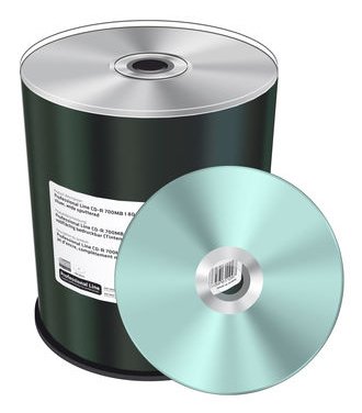 Mediarange Professional Line Cd-r 700MB Silver 100ERCAKEBOX