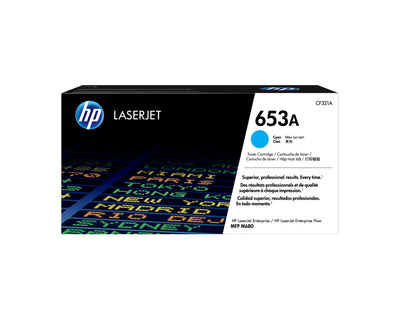 HP Genuine Toner 653A Cyan CF321A — image 1