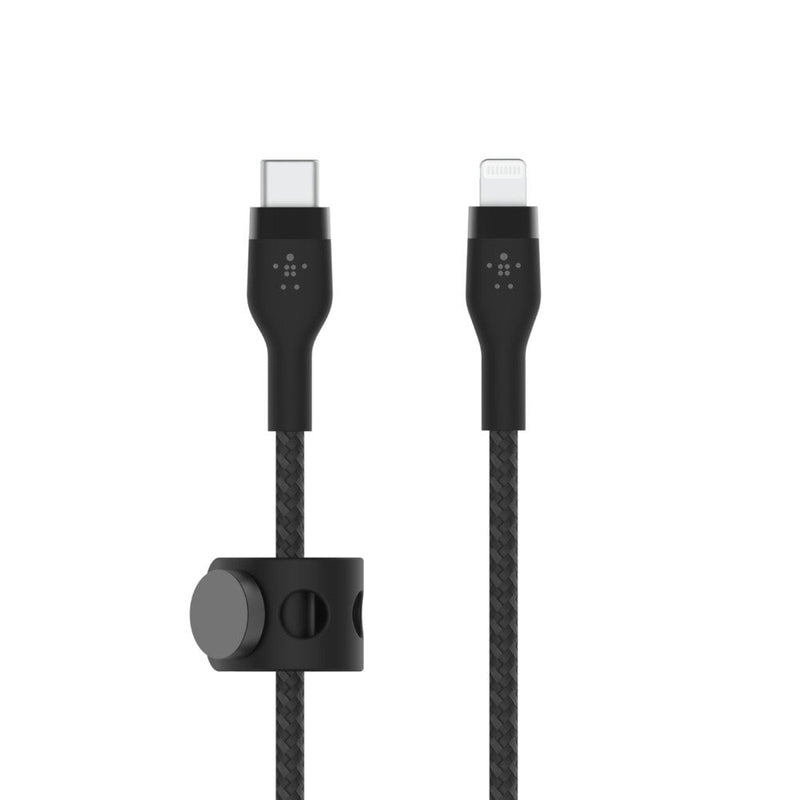 USB-C To Ltg_braid Silic 3M Black