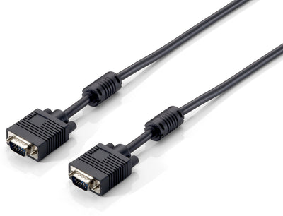 Equip 118813 Cable VGA 3 + 7 S/S HDB15 AWG30 8.00M (d-sub) Black — image 1