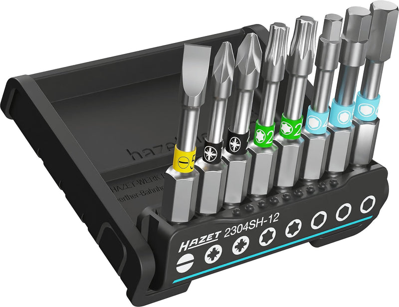 Hazet 2304SH-12, Conjuntos Brocas Negro