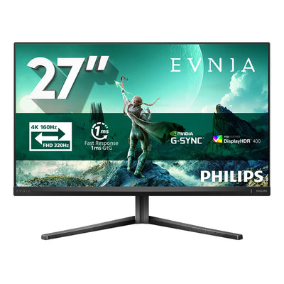Philips Monitor Evnia 3000 27M2N3800A/00 27 3840 X 2160 Pixels 4K Ultra HD LCD Grey — image 1