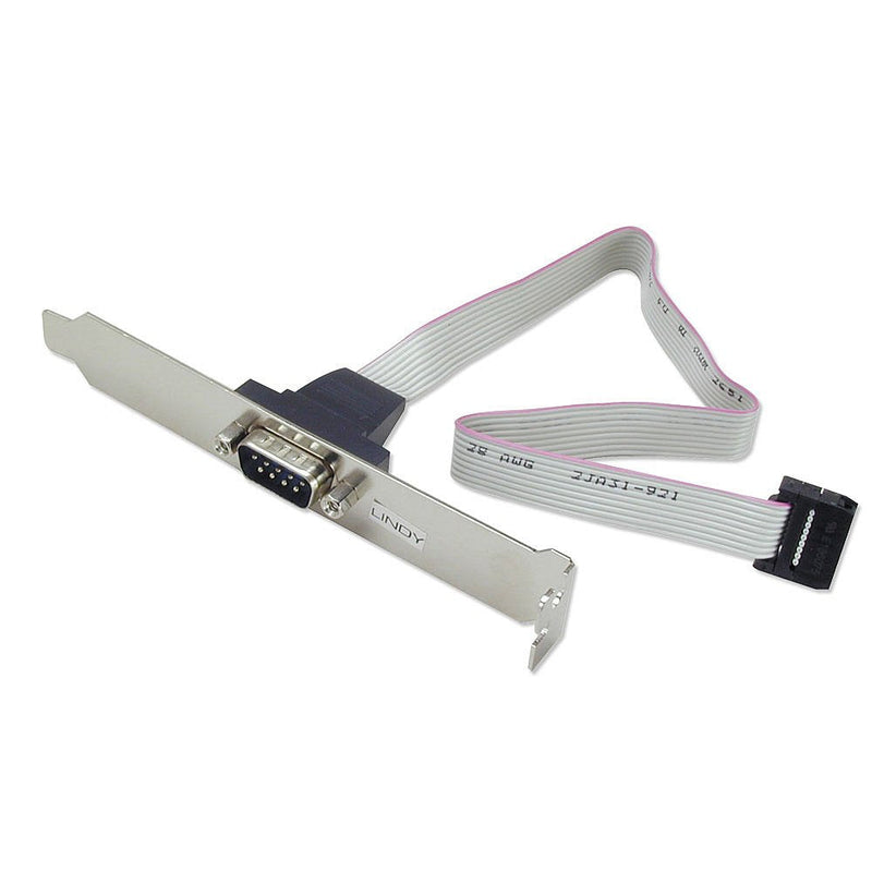 Lindy 33135 Cable Serie Grey 0,26M dB-9