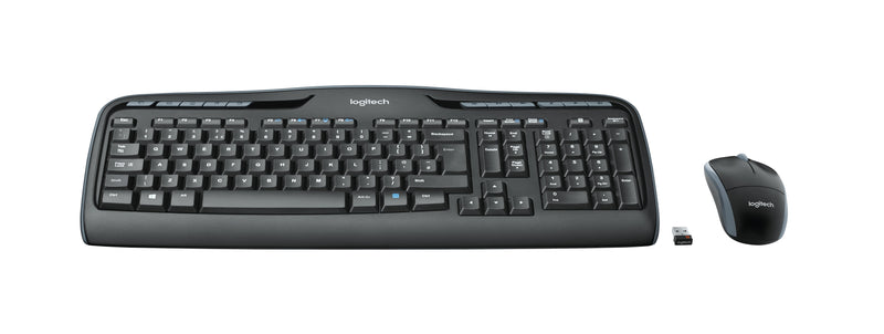 Logitech Keyboard German + Mouse MK330 Wireless Qwertz Black 920-008533