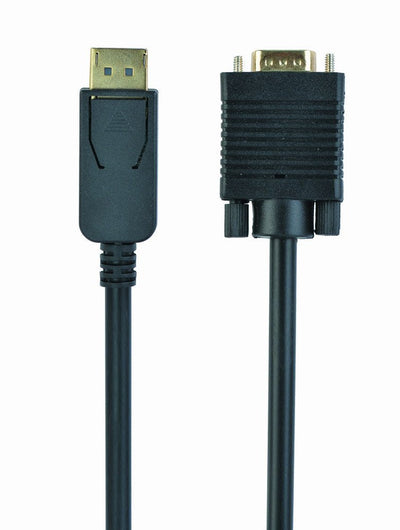 Gembird Cable DisplayPort a VGA M/M 1.80M Black CCP-DPM-VGAM-6 — image 1