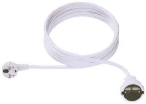 Bachmann Extension Cable Contact Protection 230V 4M White