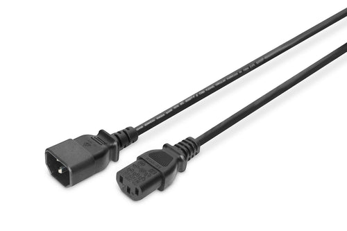 Digitus Cable Power C14 - C13 M/H 1,2M H05 VV-F3G 0,75MM Sw — image 1