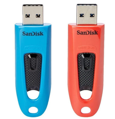SanDisk Ultra Unit Flash USB 64GB USB 3.0 Blue Red (paquete 2) — image 1