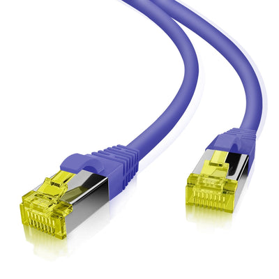 Helos Network Cable S/FTP CAT.6A Lila 7,5M — image 1