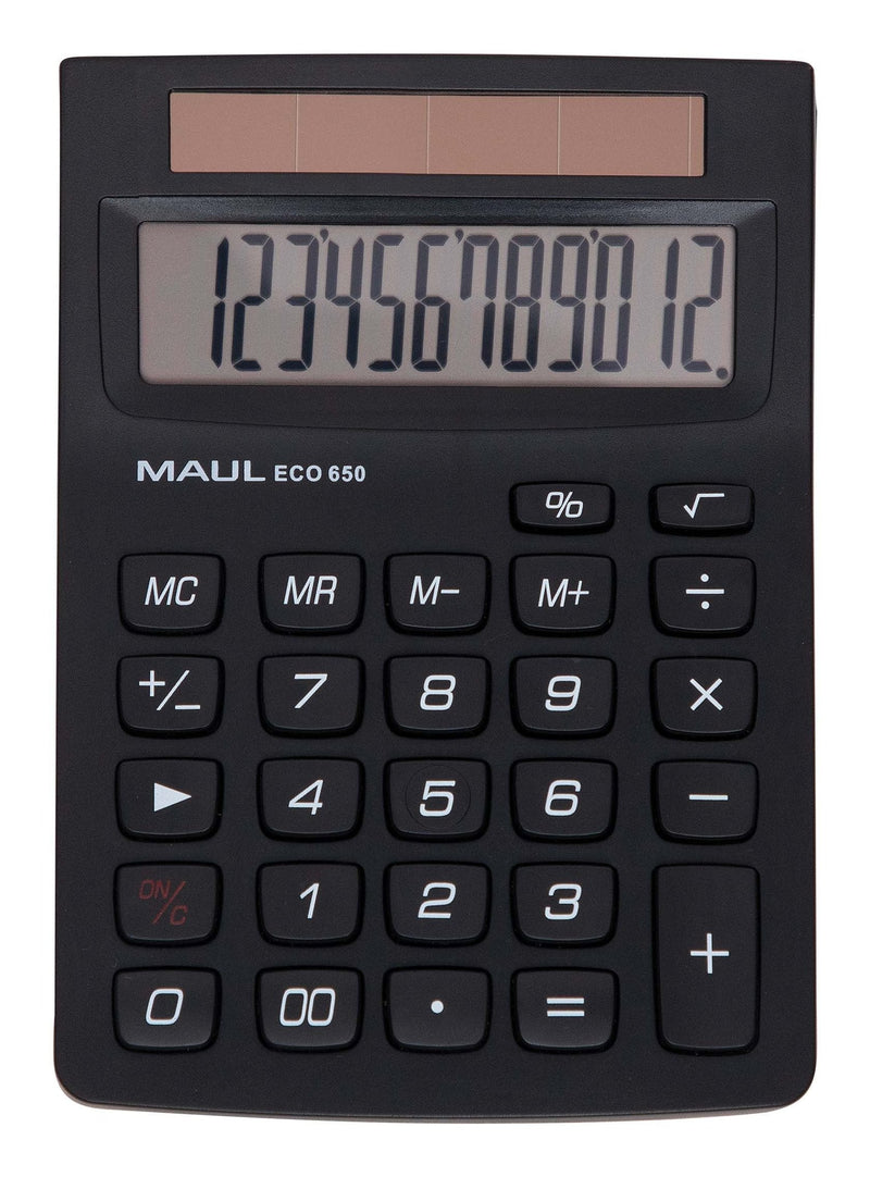 Maul Calculator Eco 650 Bolsillo Básica Black