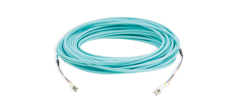Kramer Cable Electronics CLS-2LC/OM3-328 Fibre Optic And Infiniband 100M 2X Lc Colour Aguamarina