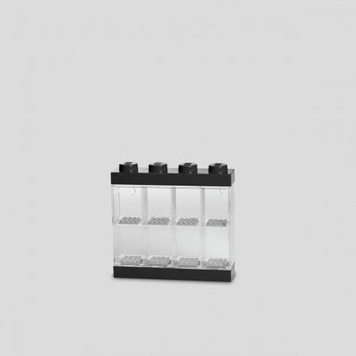 Lego Room Copenhagen Minifigure Display Case 8 Black Transparent — image 1