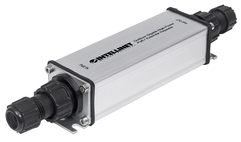 Intellinet PoE + Extender Gigabit Exteriores High Power Up To 100M