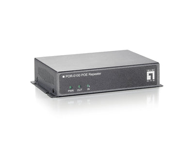 Levelone Repetidor PoE, Cascade, Repetidor Network 200M, 100 Mbit/S, CAT.5, Complete Semi (dúplex), Ieee 802.3 — image 1