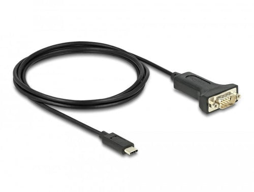 Delock Adapter USB Type-c™ a 1 X Serie RS-232 D-sub 9 Pin Connector Male With Tuercas 2M — image 1
