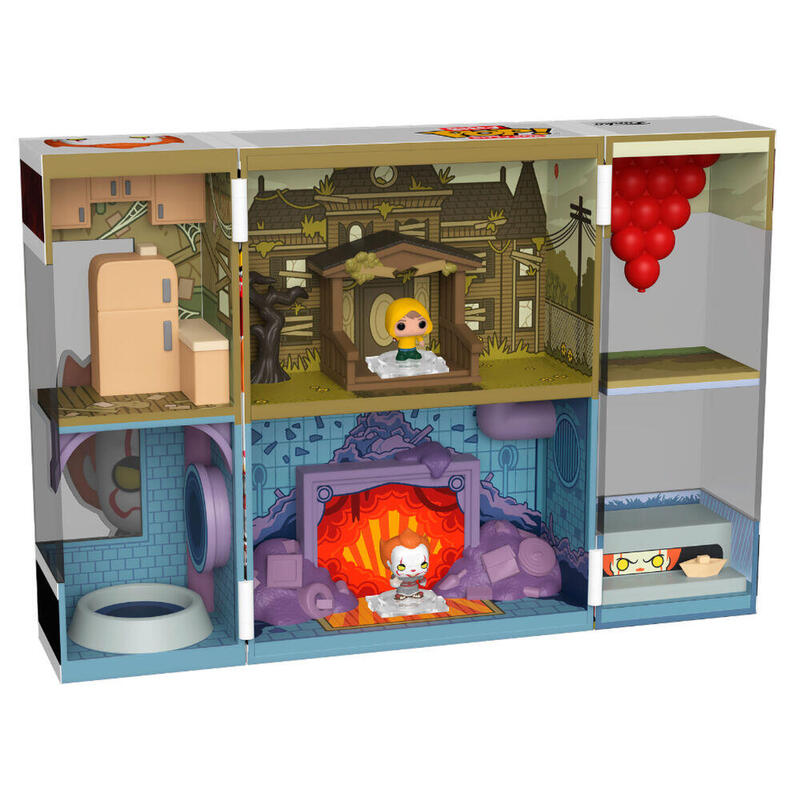 Figure Bitty Pop Boxes It Pennywise's Lair