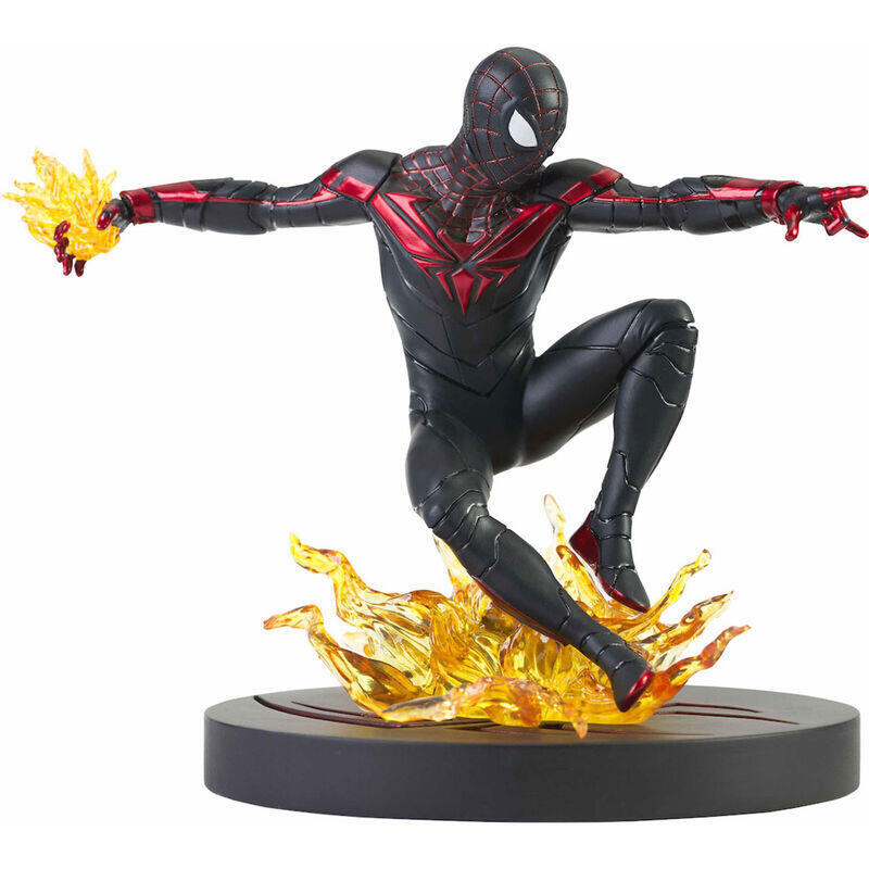 Figure Miles Morales Spiderman PS5 Marvel Gallery Comid 23CM