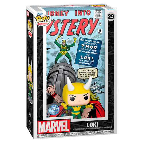 Figure Pop! Comic Cover Marvel Loki Exclusive — image 1