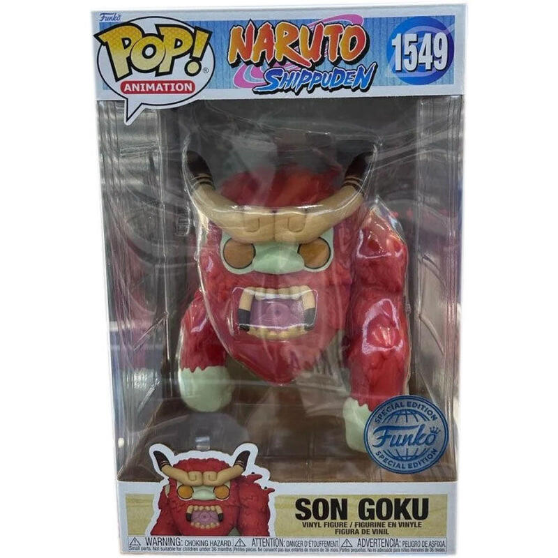 Figura Pop Naruto Shippuden Son Goku Exclusive 25CM