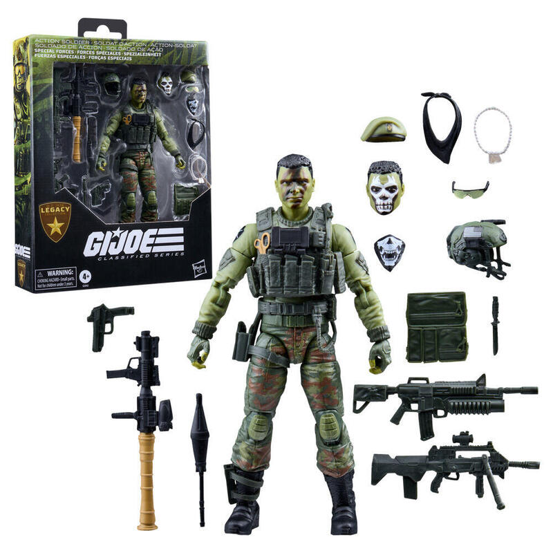 Figura Soldado Accionarial Legacy Collection G.i. Joe Classified Series 15CM