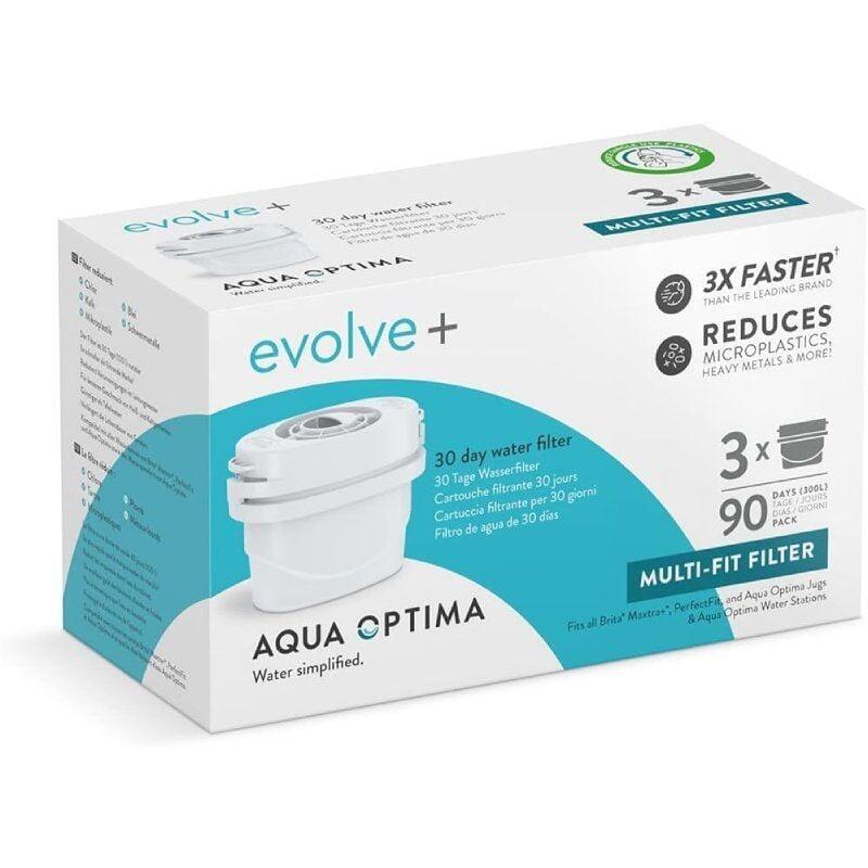 Aqua Optima Filters Envolve + Pack 3