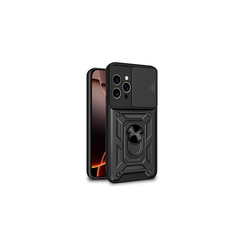 Case Cool Iphone 16 Pro Hard Ring Black