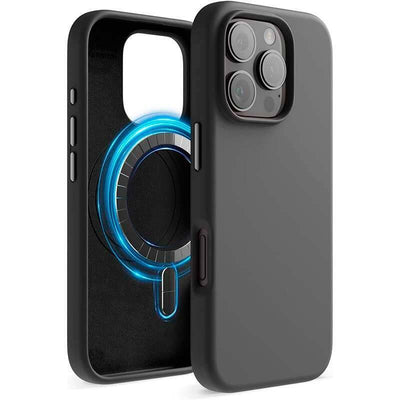 Case Soft Magsafe Compatible Iphone 16 Pro Max. Black — image 1