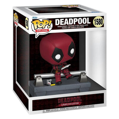 Funko Pop Deluxe Marvel Deadpool On Bridge — image 1