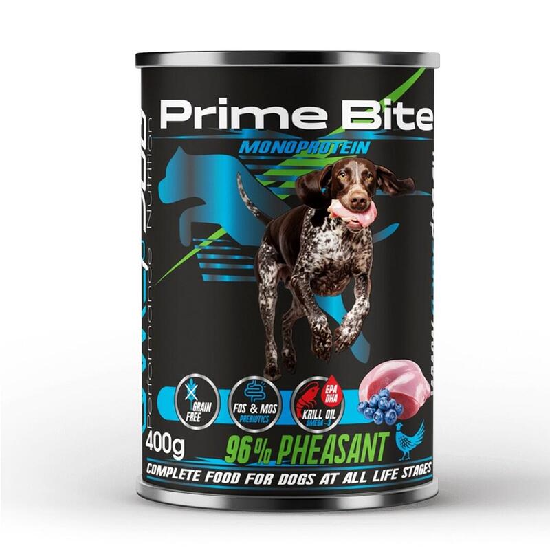 Game Dog Prime Bite Phazant, Monoproteína Bayas 400G