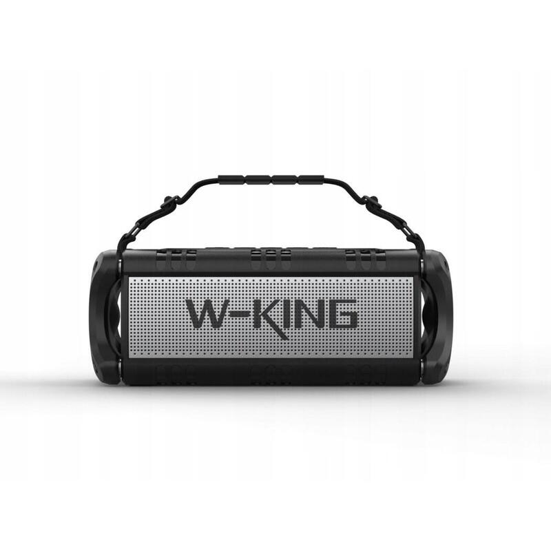 Glosnik Wireless Bluetooth W-king D8 Czarno -srebrny