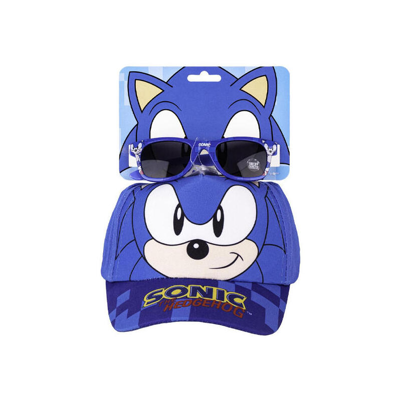 Cap Set Goggles Sol Sonic Blue Size 53