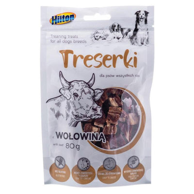 Hilton Treaning Treats Beef - Golosina Perros - 80G — image 1
