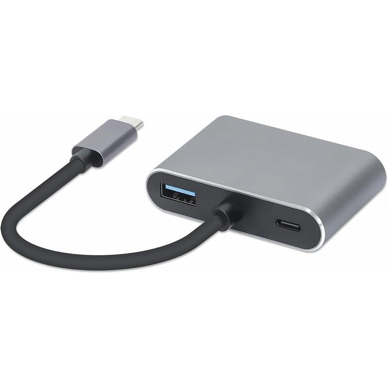 Hub USB Typ-c 4W1 4K 30HZ VGA