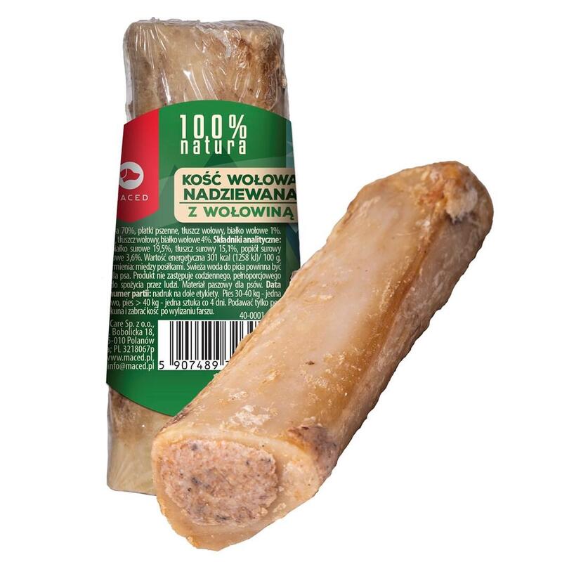 Hueso Macado Relleno Ternera 150G Perro