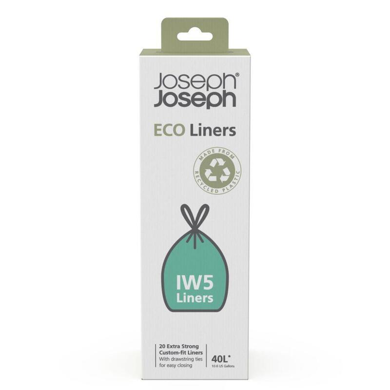 Joseph IW5 40L Grey Recycled Bin Liners
