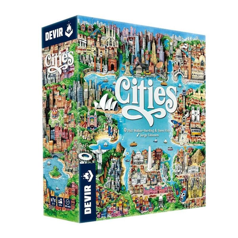 Set Of Desk Cities
