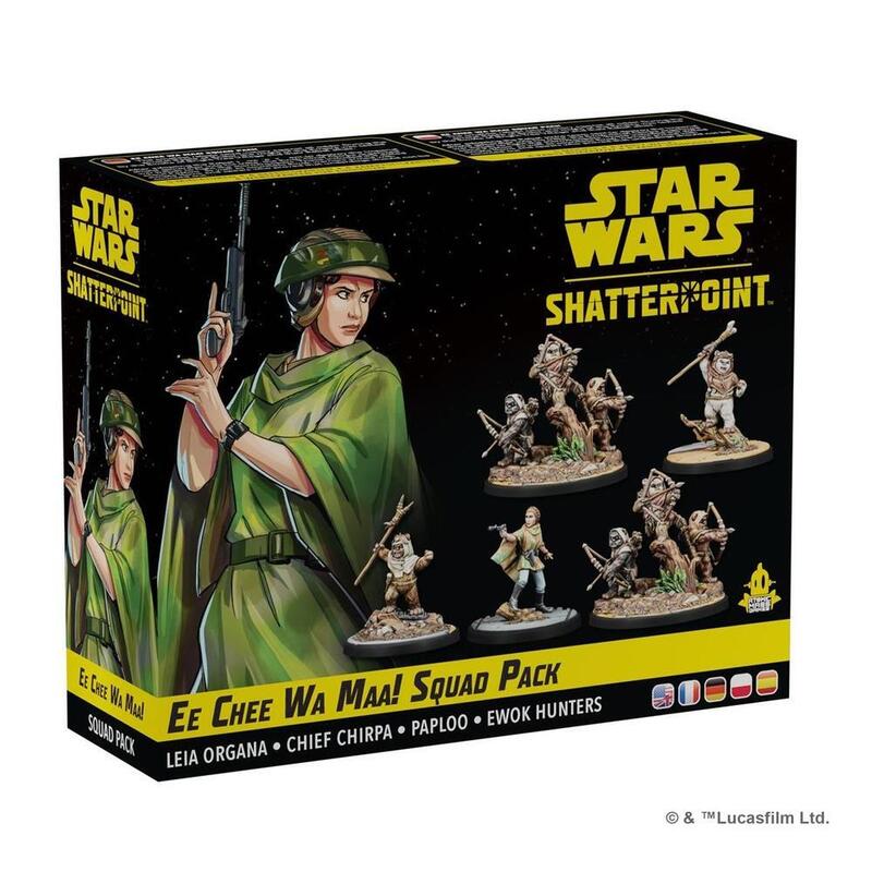 Juego de mesa Star Wars Shatterpoint Ee Chee Wa Maa! Squad Pack