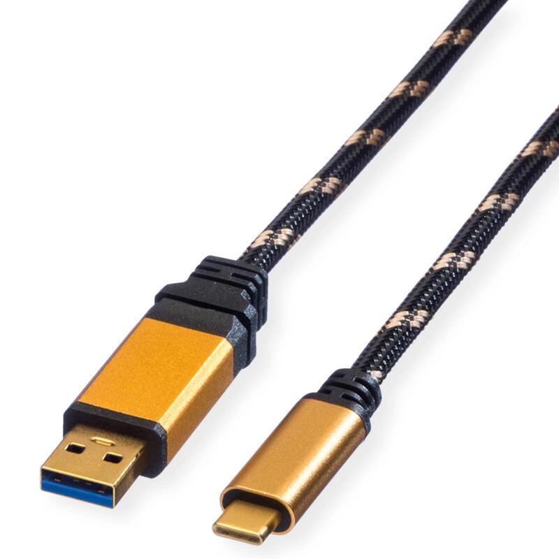 Roline Kab Gold USB 3.2 Gen 1 Cable USB A-c, M M, 2M