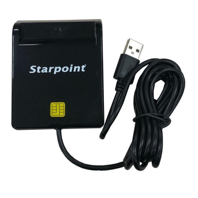 Cherry Card Reader External Chip STP_SCRZW-1 USB Black — image 1