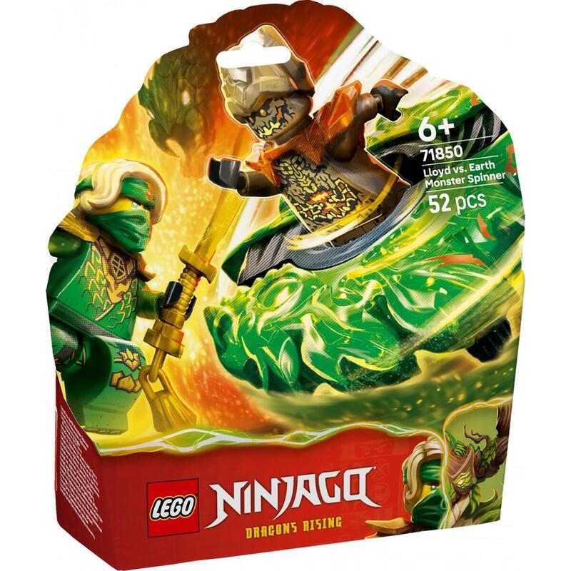 Lego 71850 Ninjago Lloyd Contra Monstruo Elemental Spinner