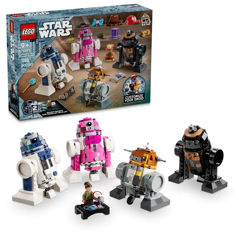 Lego Star Wars 75392 Kit Construcción Droides Creativos