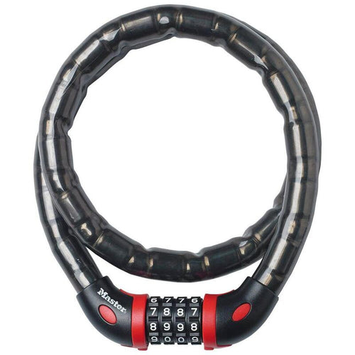 Masterlock 8226EURDPRO Cable Combinado Blindado Bicicleta - 1M — image 1