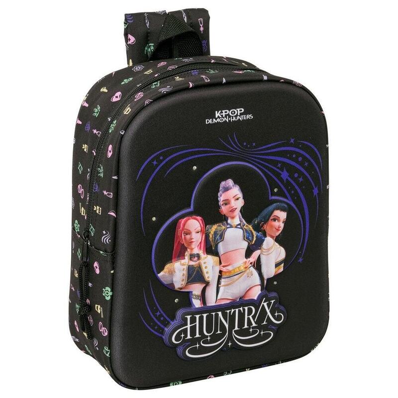 Backpack 3D Leds Sound Kpop Demon Hunters 27CM