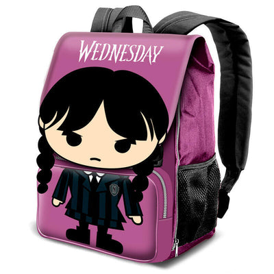 Backpack Solapa Chibi Miercoles 45CM — image 1