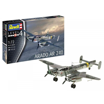 Model Plastic Arado AR-240 1/72 — image 1