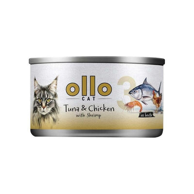 Ollo Tuna & Chicken With Shrimp In Broth Nr 3 70G — image 1