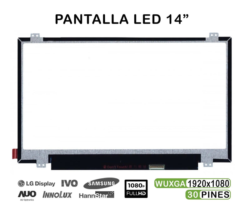 Screen LED 14 Laptop N140HCA-EAB REV.C1