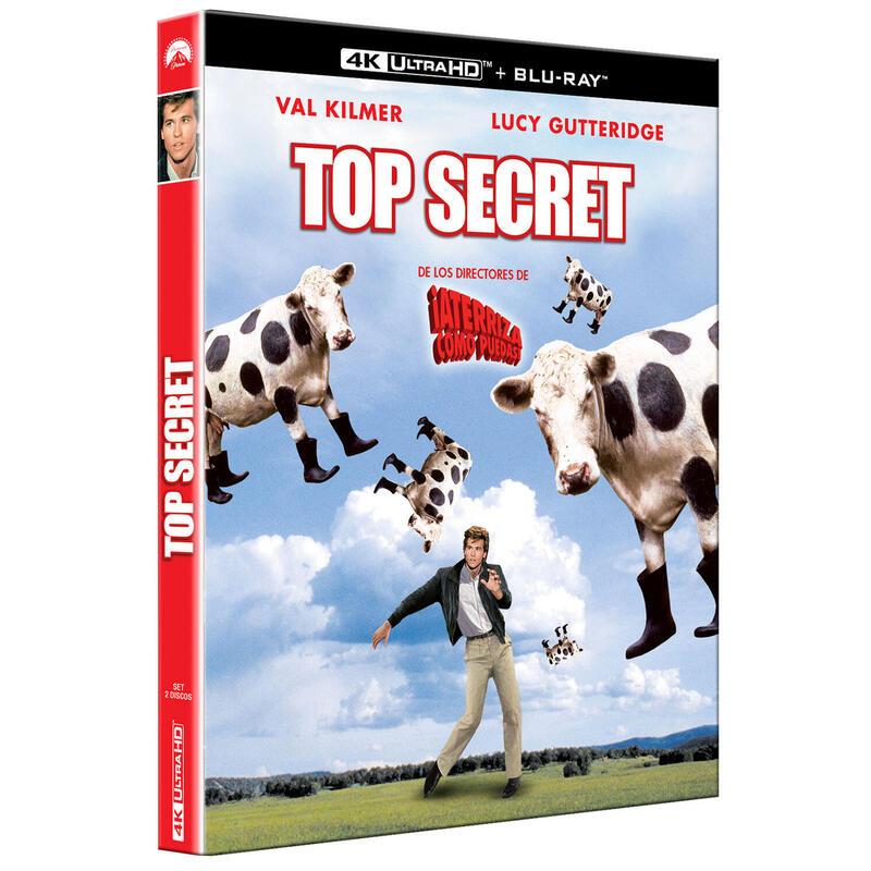 Film Top Secret (4K UHD - Edition Special Case - Bd Blu-ray