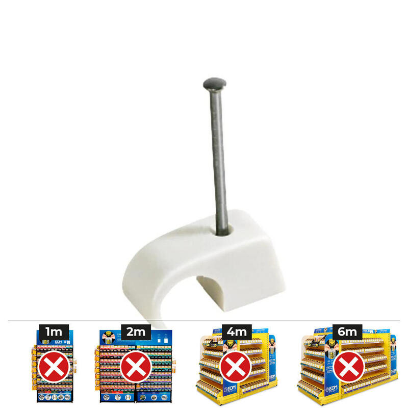 Plastigrap Multidiámetro Mplg Ø7 - 9MM, White Box 100 Units