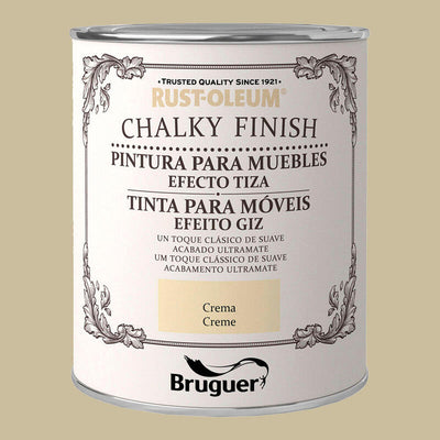 Bruguer Rust-oleum Chalky Finish Muebles Cream 0,750L 5397512 — image 1